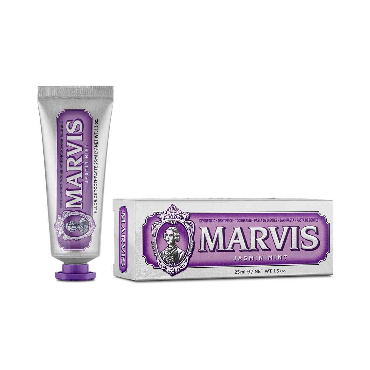 MARVIS JASMIN MINT, jazminų ir mėtų aromato dantų pasta, 25ml