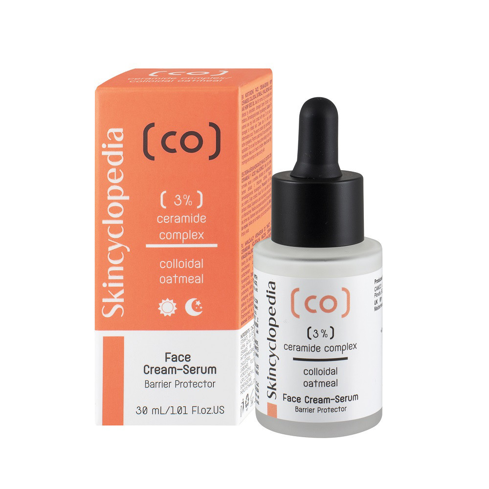Skincyclopedia drėkinamasis veido serumas su 3% keramidų kompleksu, 30ml