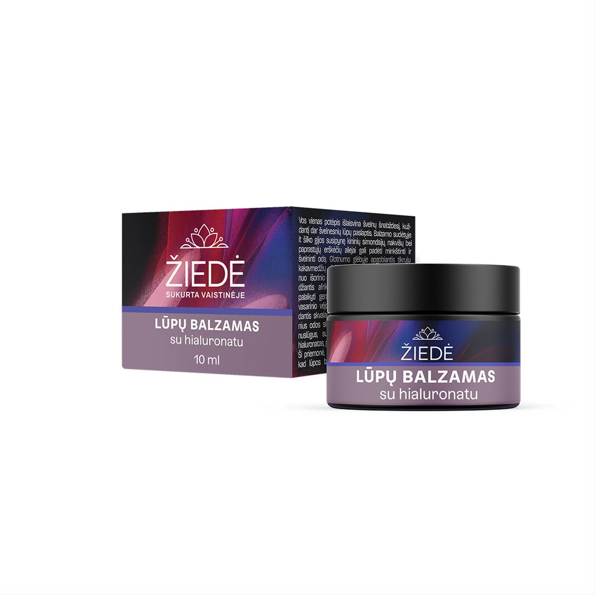 ŽIEDĖ lūpų balzamas su hialuronatu 10ml