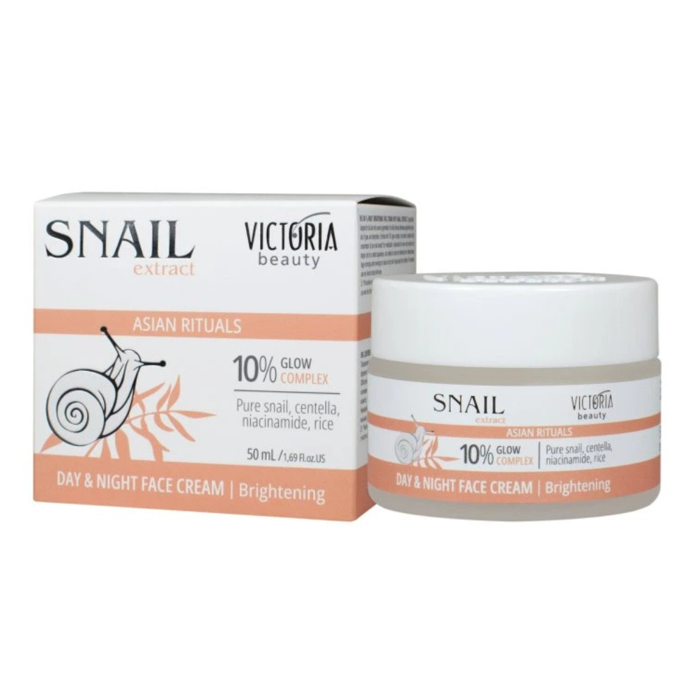 Victoria Beauty skaistinamasis veido kremas su sraigių sekretu, 50ml