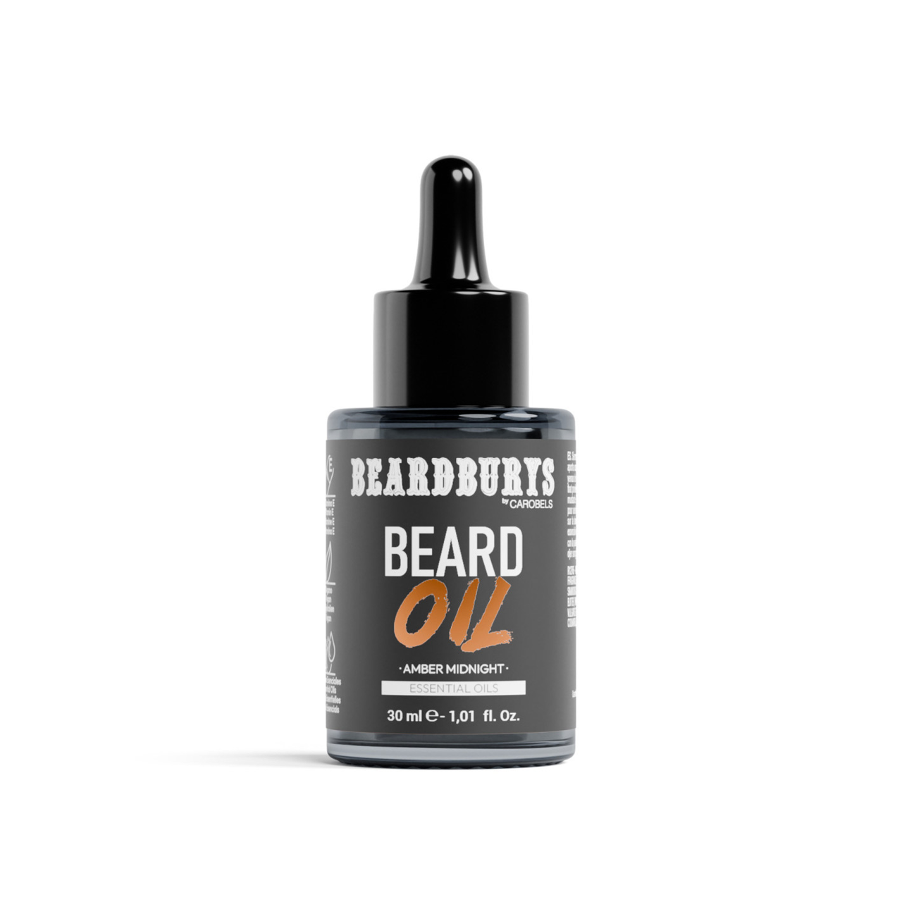 Beardburys "Amber Midnight" aliejus barzdai ir ūsams  30ml