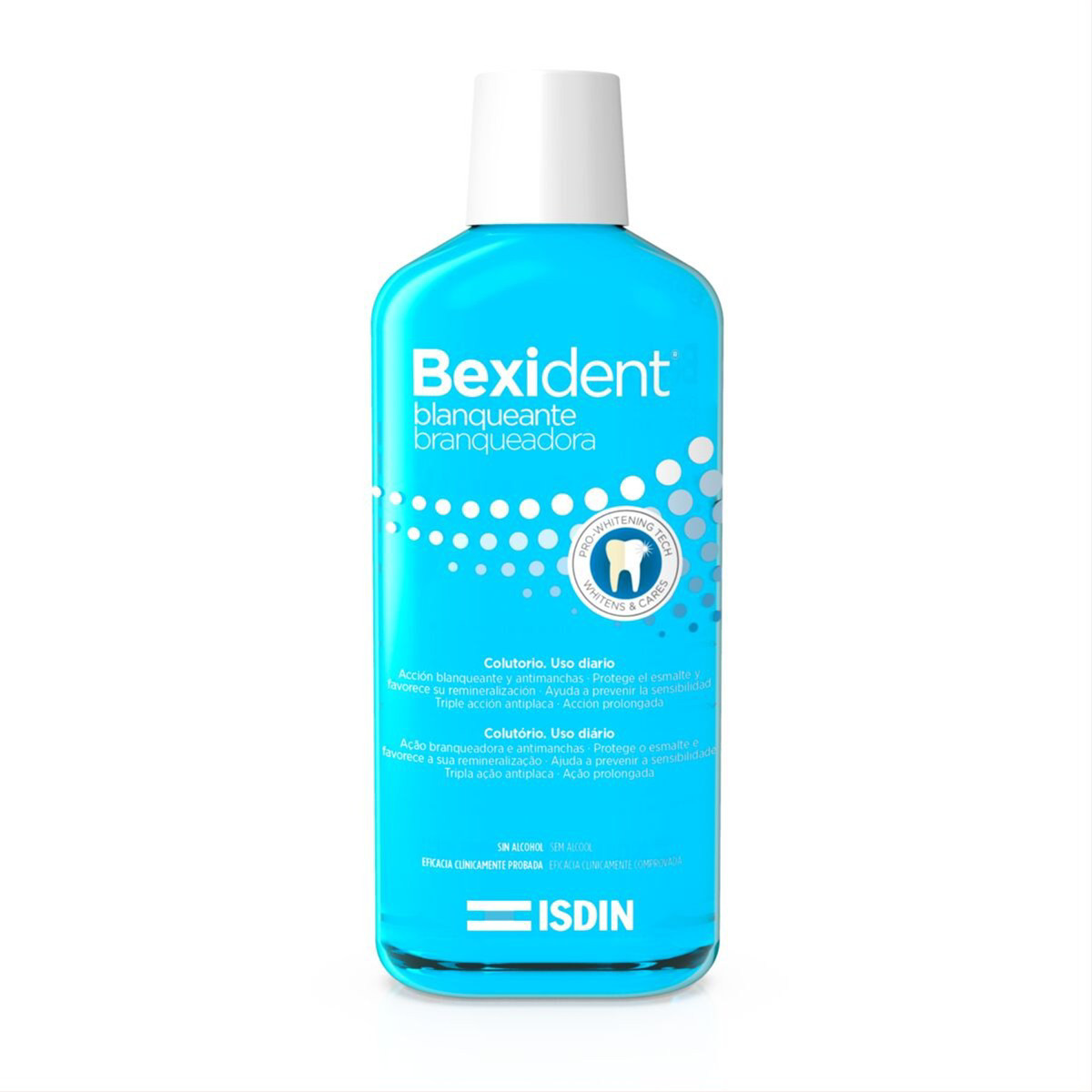 ISDIN BEXIDENT BLANQUEANTE, balinamasis burnos skalavimo skystis, 500ml