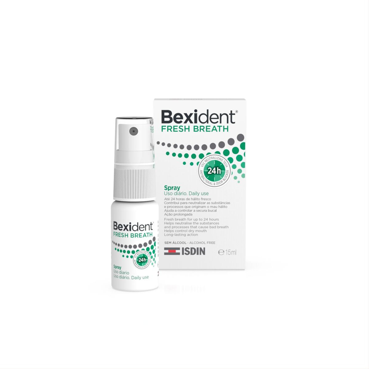 ISDIN BEXIDENT FRESH BREATH, burnos gaiviklis, 15ml