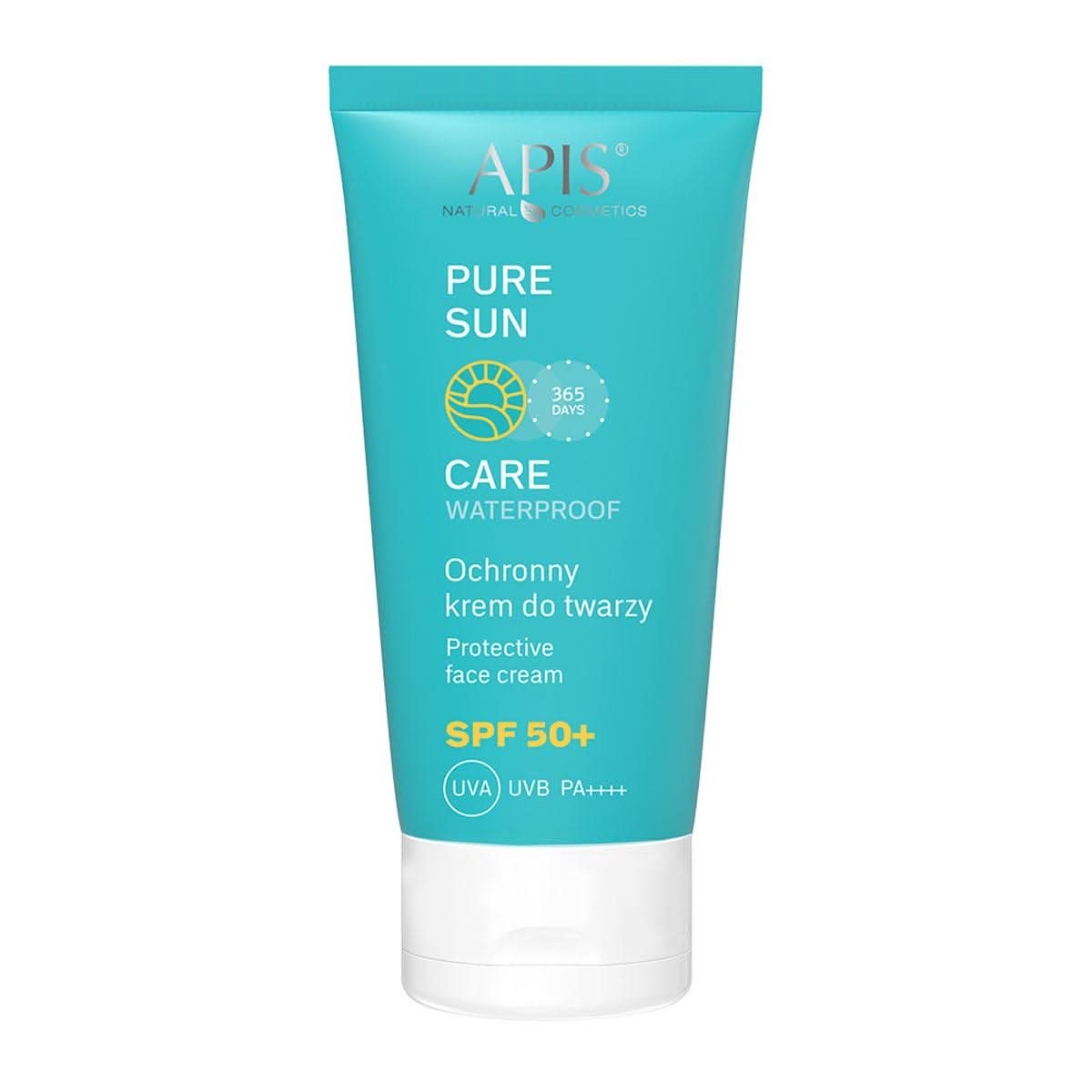 APIS apsauginis veido kremas nuo saulės su SPF50, 50ml