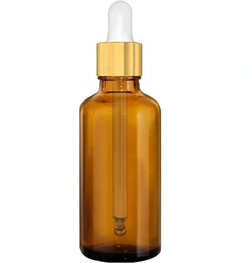 Stiklinis buteliukas su pipete 10 ml, rudas