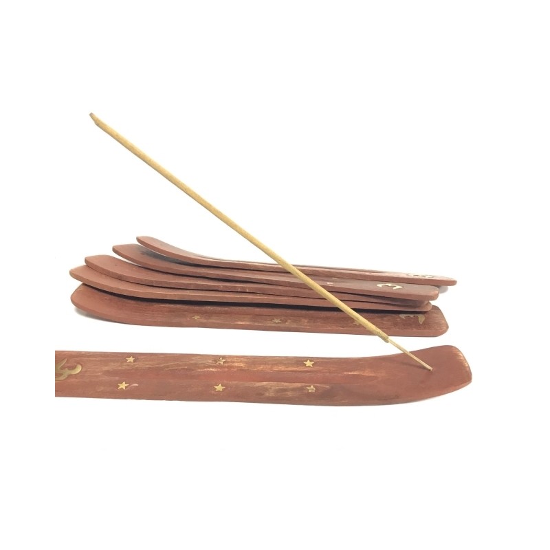 Medinis laikiklis smilkalams, 25 cm – SATTVA