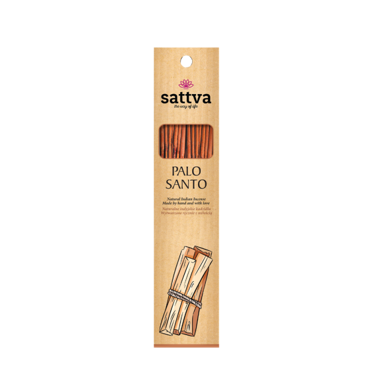 Natūralūs indiški smilkalai „Palo Santo“ – SATTVA (15 vnt., 30 g)