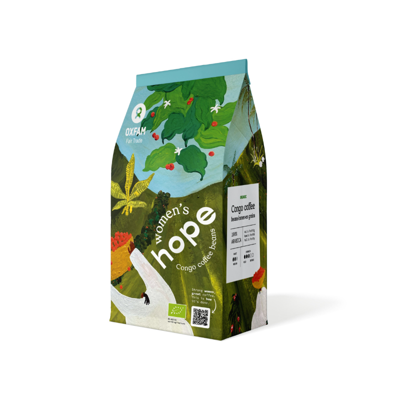 Ekologiška Arabica Kava iš Kongo 250 g – OXFAM Fair Trade