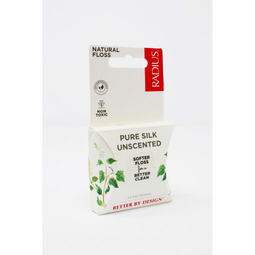 RADIUS PURE SILK, natūralaus šilko tarpdančių siūlas, 30 m