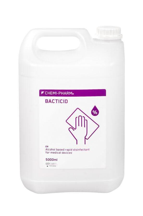 BACTICID paviršių, įrangos, įrankių dezinfekcijos priemonė, 5 L