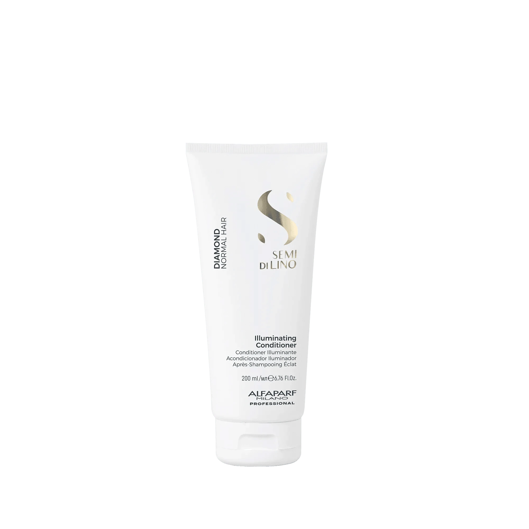 ALFAPARF SEMI DI LINO DIAMOND blizgesio suteikiantis kondicionierius plaukams, 200 ml