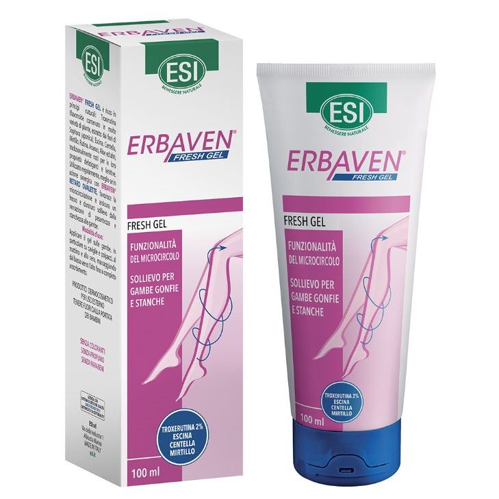 Erbaven Fresh gel pavargusioms kojoms, 100 ml