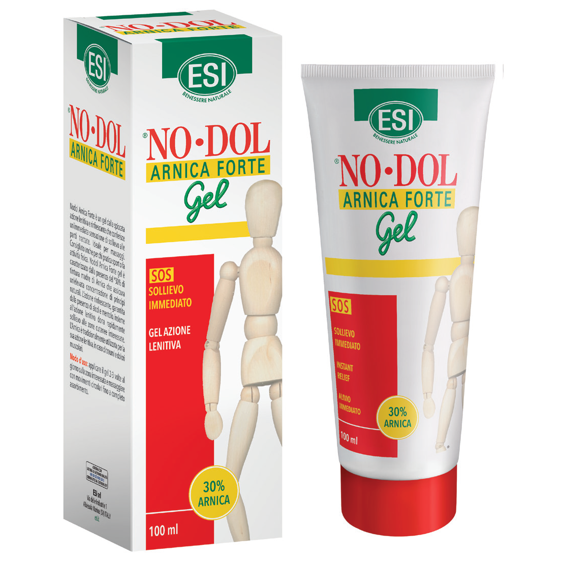 NO-Dol Arnica forte gel sąnarių ir raumenų skausmui, 100 ml