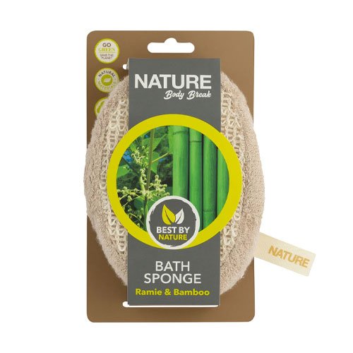 Vonios kempinė NATURE BODY BREAK RAMIE & BAMBOO