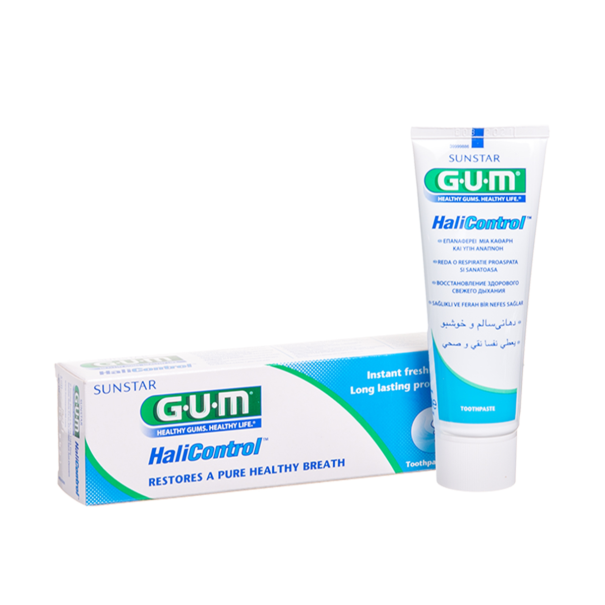 GUM HALICONTROL, dantų pasta, gaivinamoji, 75 ml