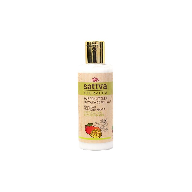 Žolelių plaukų kondicionierius su mango ekstraktu 210 ml – SATTVA (Ayurveda)