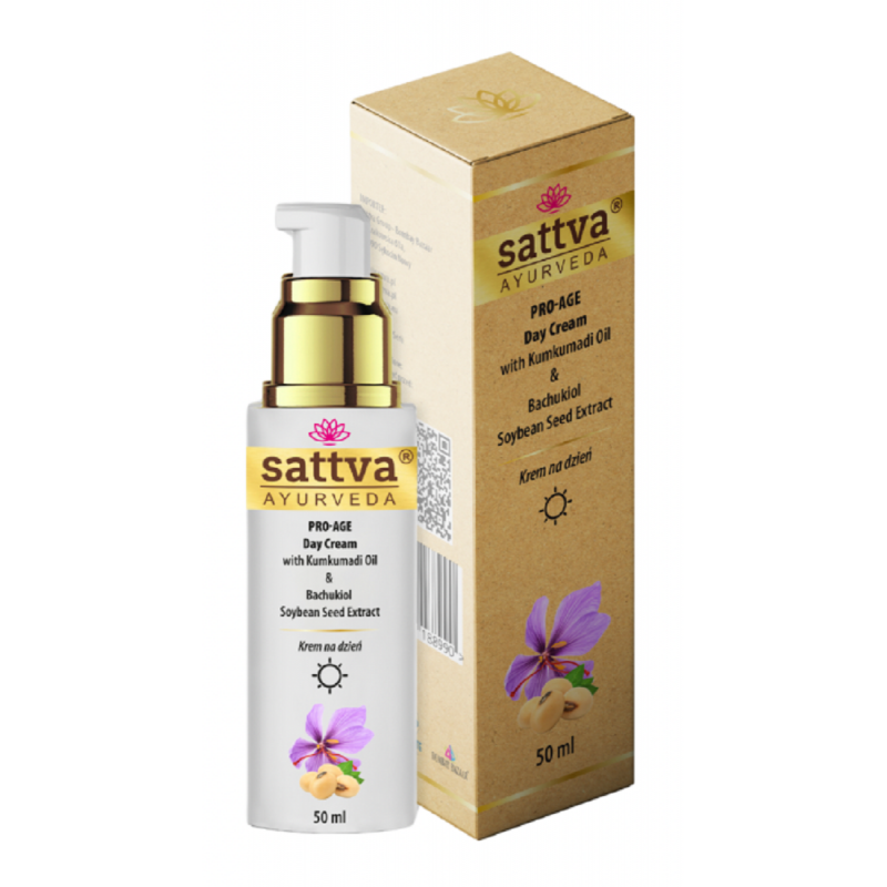 Dieninis Veido Kremas Pro-Age 50 ml – SATTVA (Ayurveda)