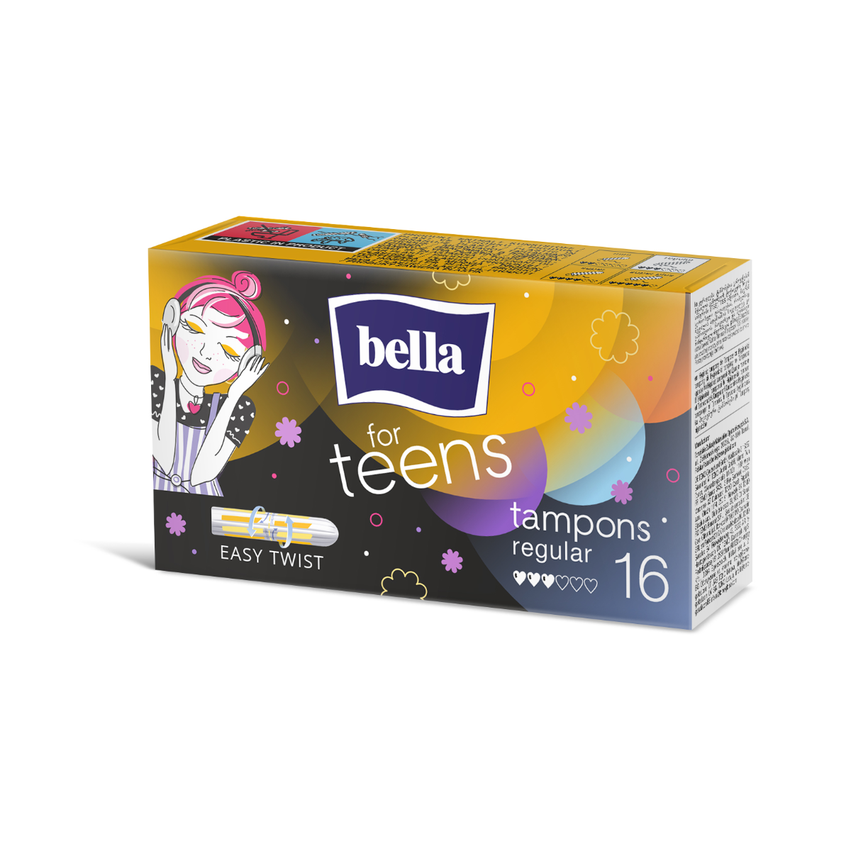 BELLA FOR TEENS TAMPO REGULAR, tamponai, 16 vnt.