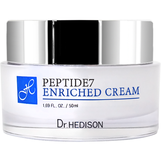Dr. Hedison veido kremas su 7 peptidais, Peptide 7 enriched cream, 50ml