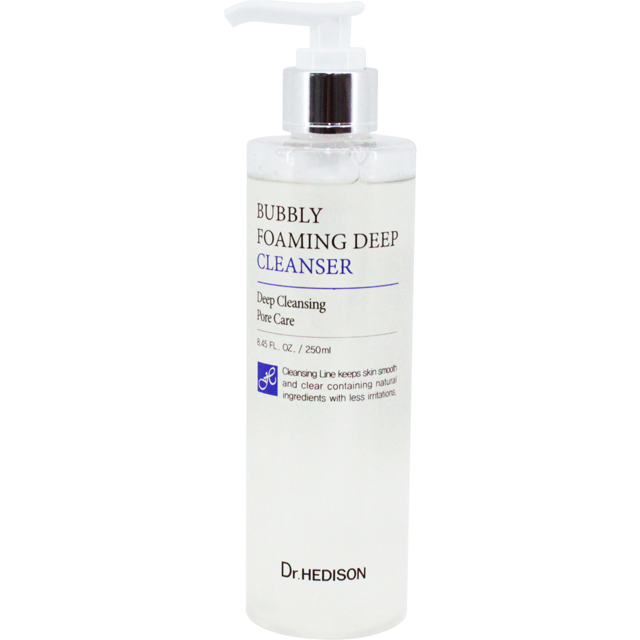 Dr. Hedison  giluminis veido odos prausiklis su deguonimi, Bubbly foaming deep cleanser, 250ml