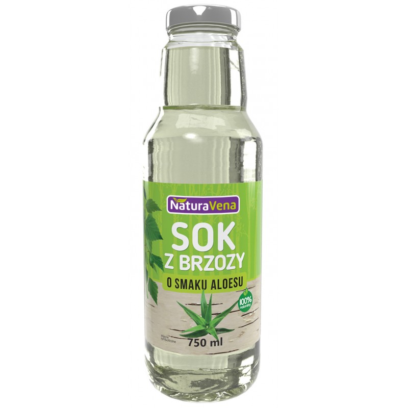 Beržų sultys su alijošiaus gabalėliais 750 ml – NaturAvena