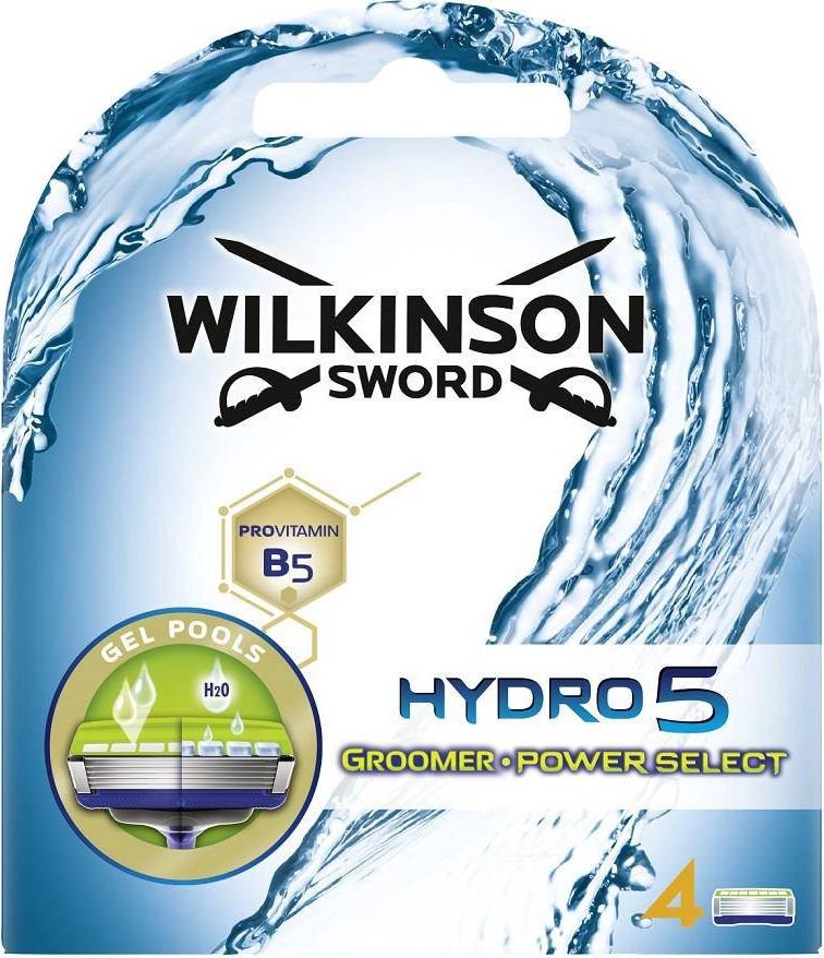 Wilkinson  Hydro 5 Groomer interchangeable inserts for men's shaver 4pcs