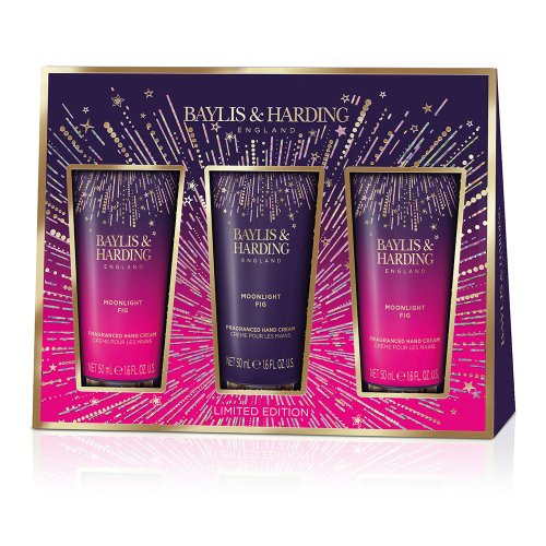 Baylis - Harding Rankų kremų dovanų rinkinys Moonlight Fig Luxury Hand Treats Gift Set
