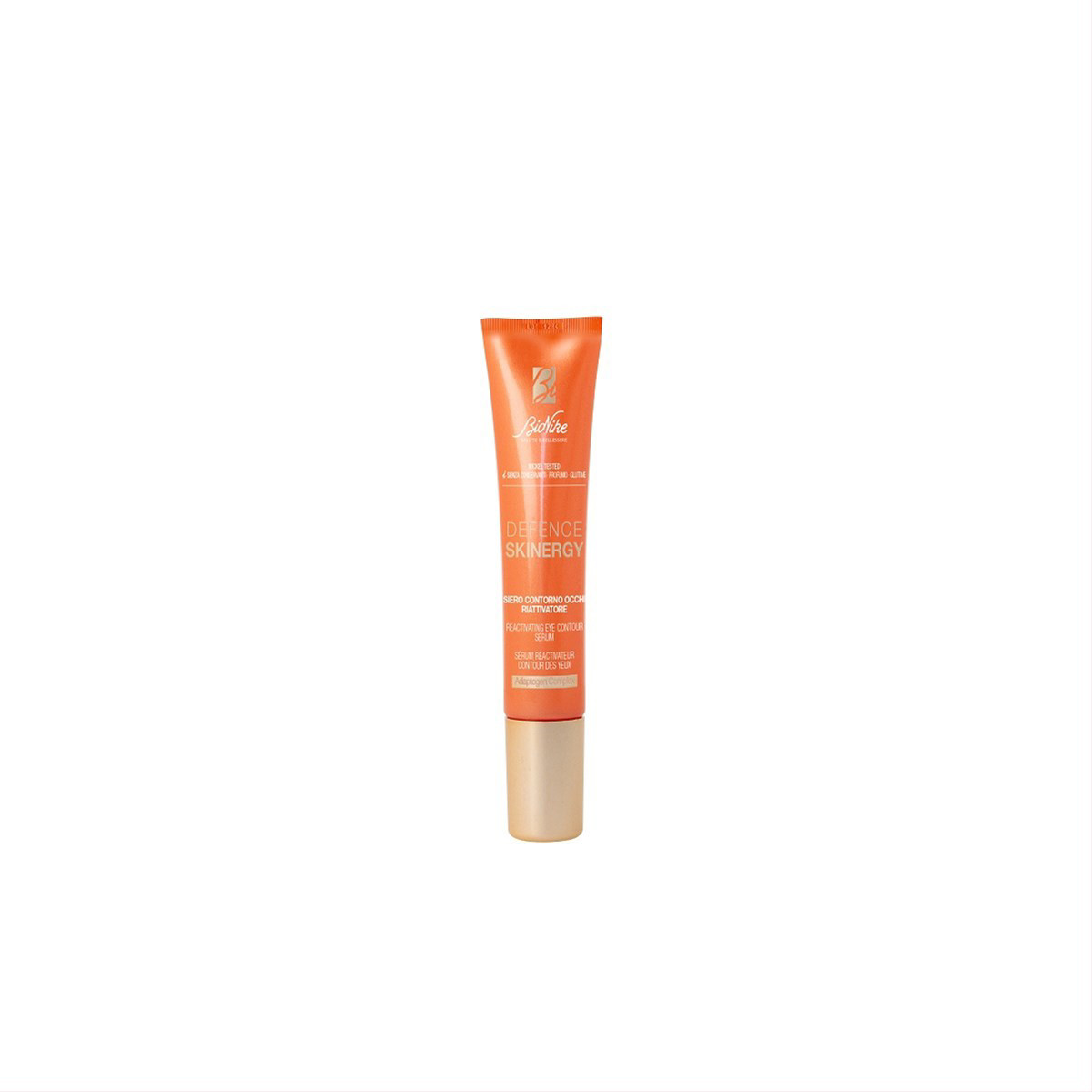 BIONIKE DEFENCE SKINERGY, aktyvuojamasis, stangrinamasis akių kontūro serumas, 15 ml (galioja iki 2024.09.30)