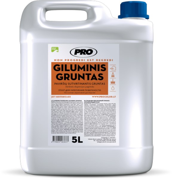 Gruntas giluminis PRO 5 L