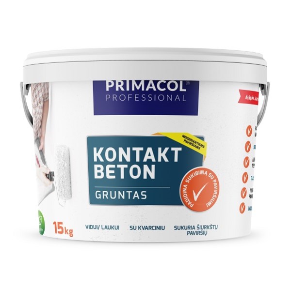 Gruntas Kontakt Beton PRIMACOL 4,5 kg