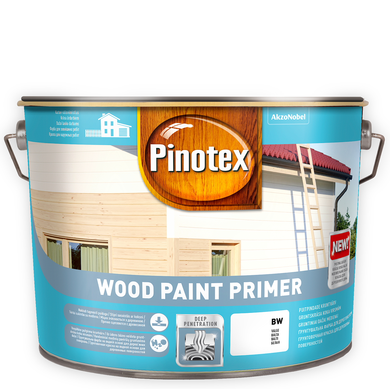Gruntas medienai Wood Paint Primer, 10 l