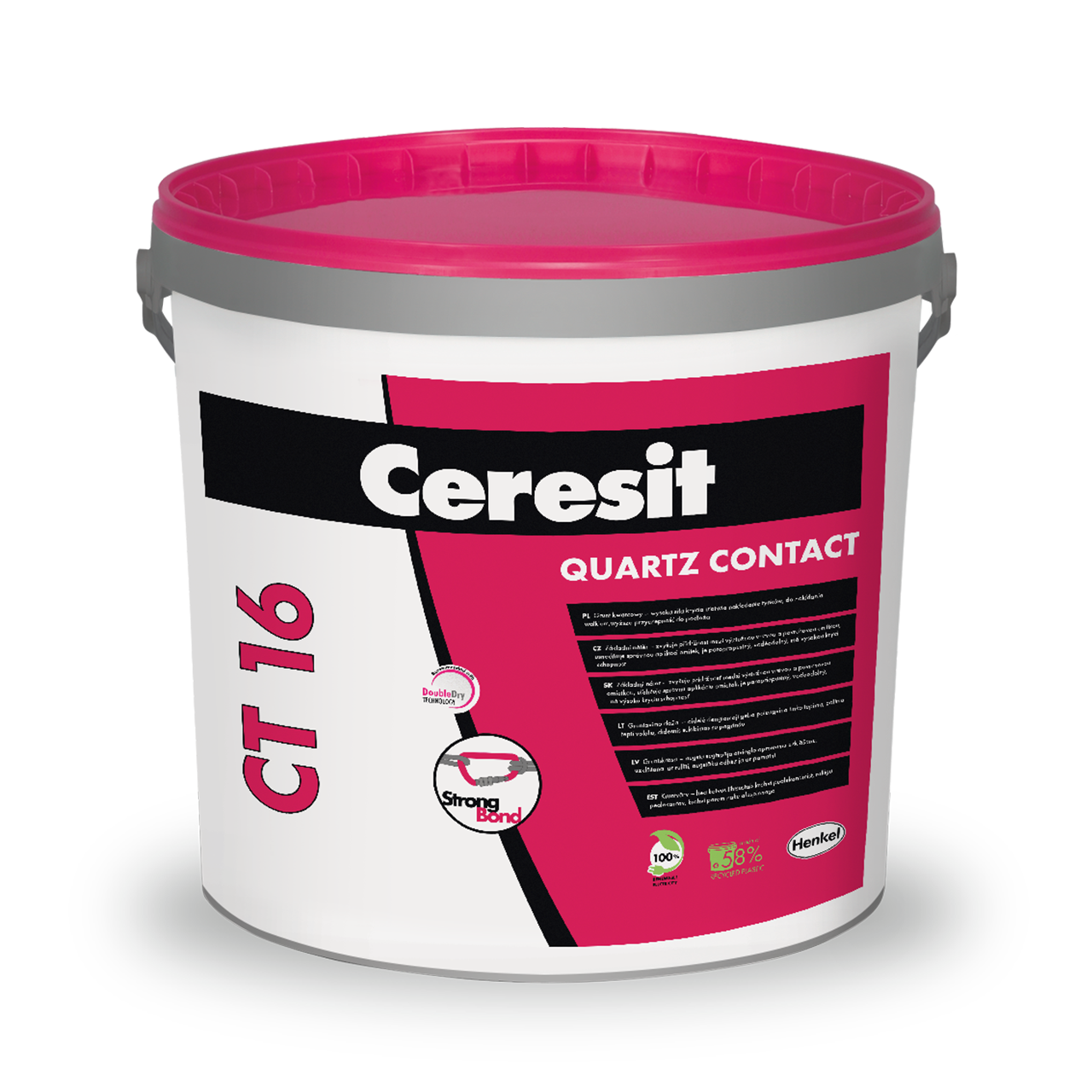 Gruntas Ceresit CT16 su kvarciniu smėliu, 10ltr