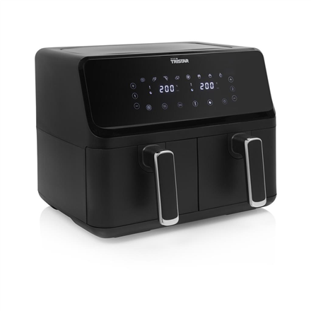 Fritiūrinė Tristar Double Basket Airfryer  FR-9026  Power 2700 W  Capacity 8 L  Black