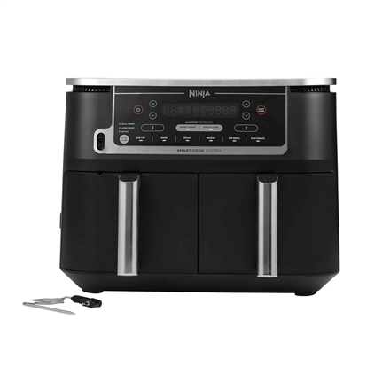 Fritiūrinė NINJA  Airfryer  AF451EU Foodi MAX Dual Zone  Power 2470 W  Capacity 9.5 L  Black