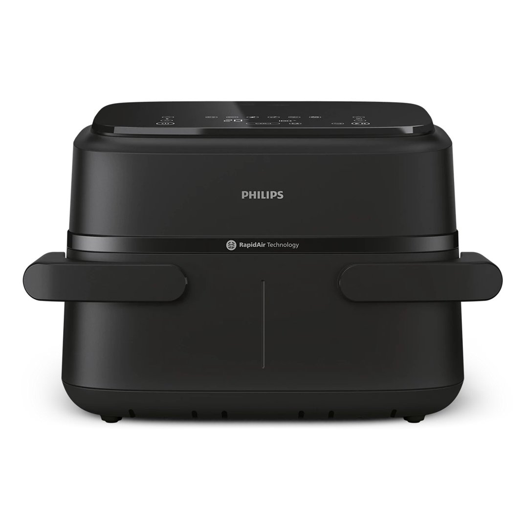 Philips 1000 series NA150/00 gruzdintuvė Dvigubas 7,1 L 2450 W Karšto oro gruzdintuvė Juoda