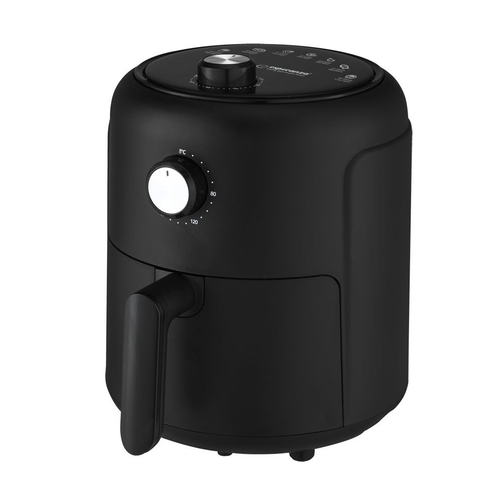 Esperanza EKA001 Keptuvė be riebalų 2,6L 1000 W juoda
