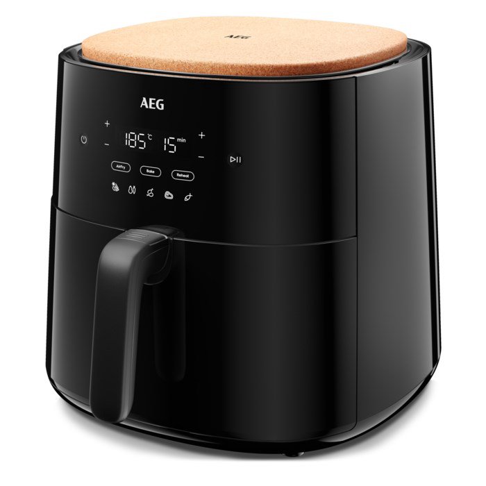 AEG AAF7B Karšto oro gruzdintuvė Vienguba 6,8 l 1800 W Juoda
