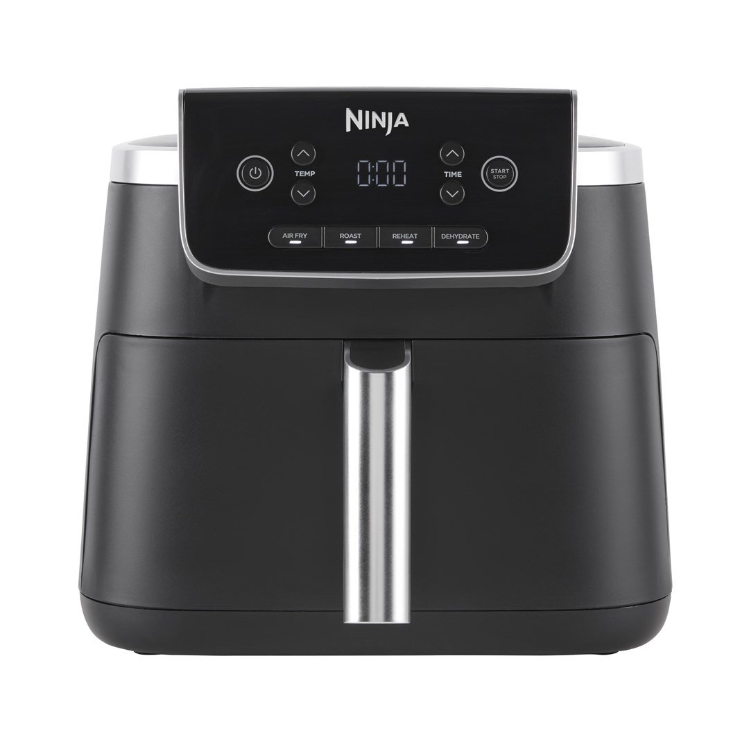 Ninja AF140EU gruzdintuvė Vienas 4,7 L Autonominės 1750 W Karšto oro gruzdintuvė Juoda