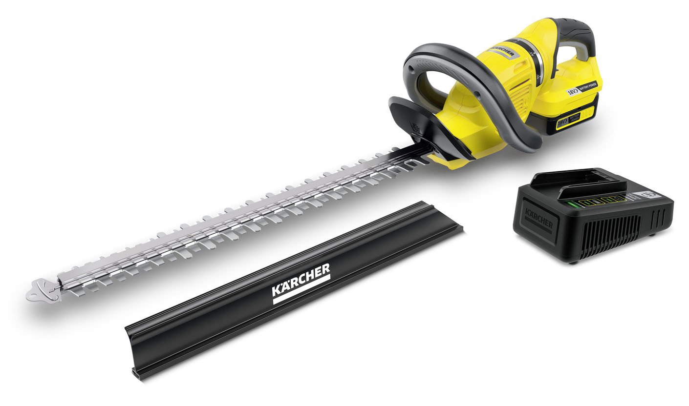 Akumuliatorinės žirklės  KARCHER HGE 18-50 akumuliatorių rinkinys