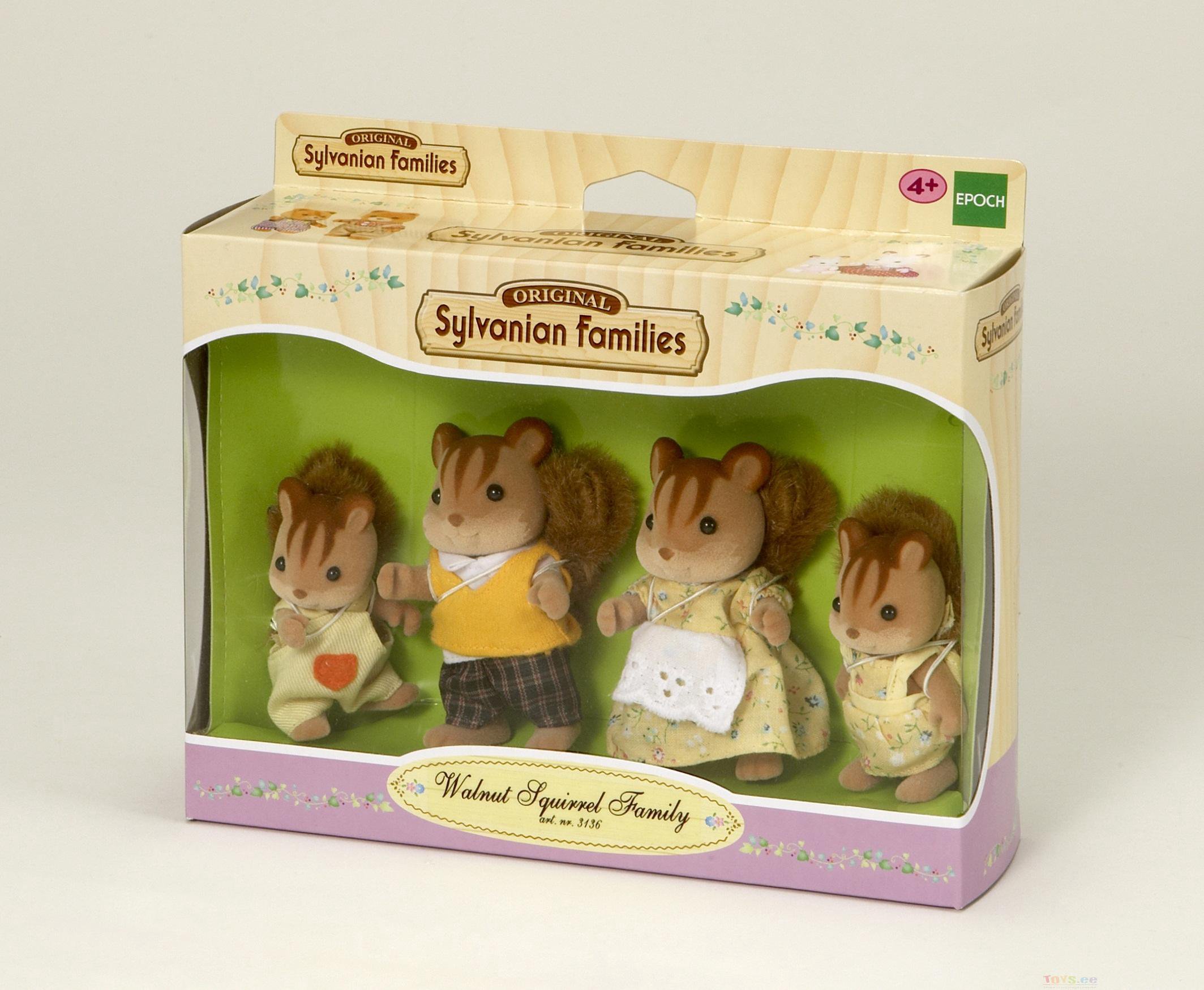 SYLVANIAN FAMILIES Voveraičių šeimynėlė