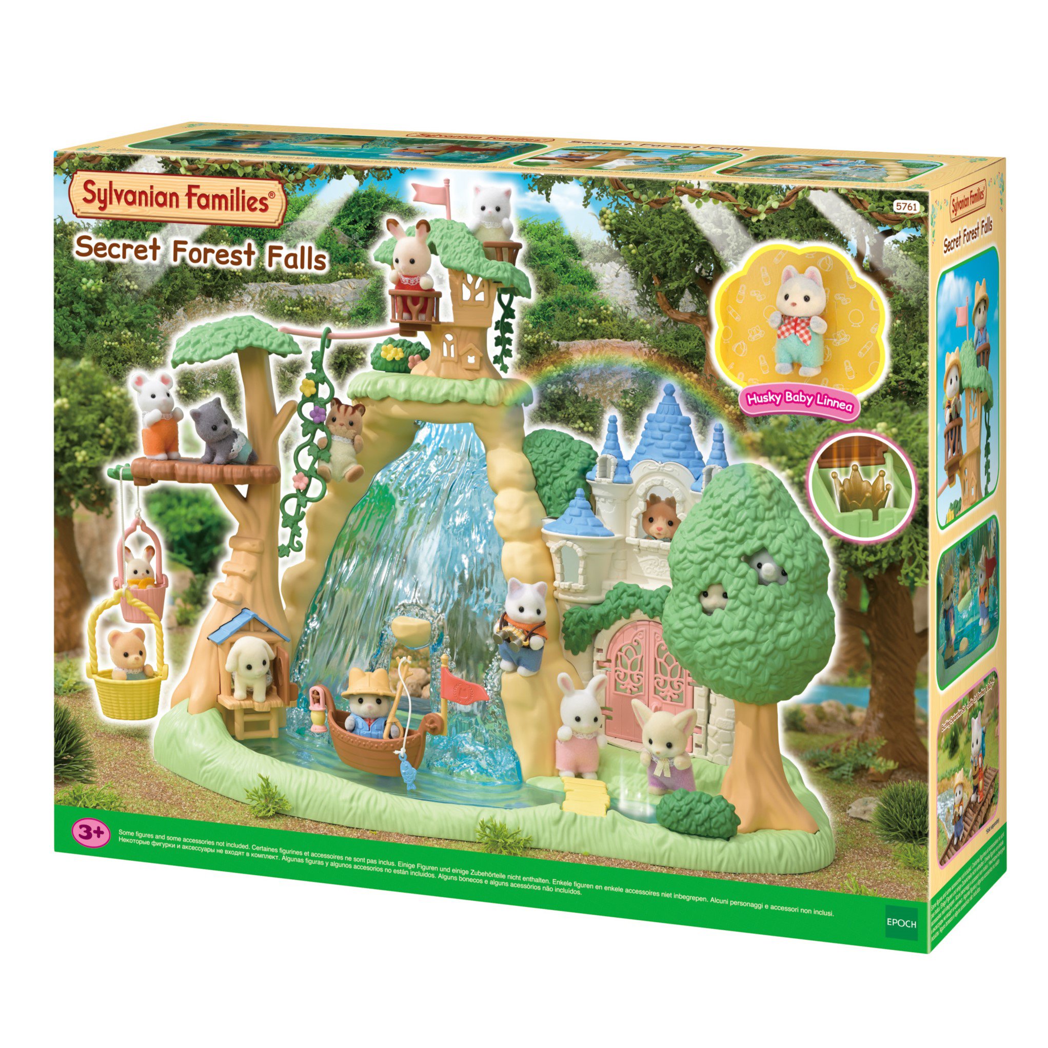 Rinkinys „Slaptas miško krioklys“ SYLVANIAN FAMILIES