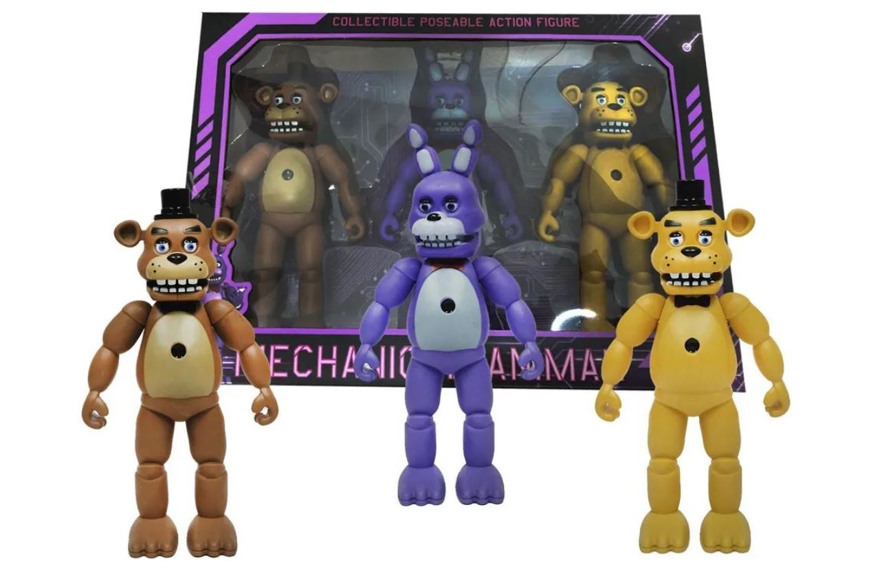 Five Nights at Freddy´s figūrėlių rinkinys 3 vnt.