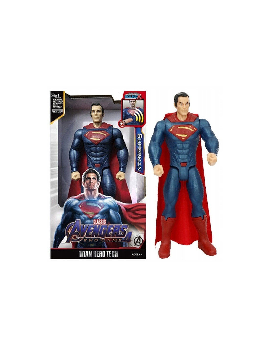 Figūra Avengers 4 Superman tipo herojus