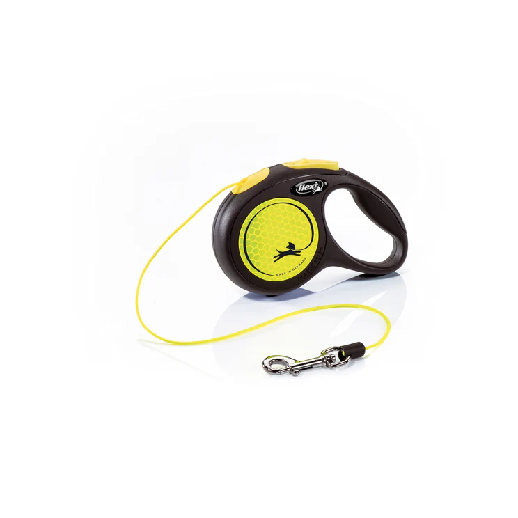 Flexi New Classic Neon Virvė XS - 3m iki 8kg