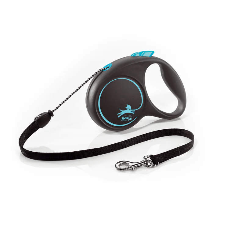 Flexi Black Design Virvė S - 5m iki 12kg