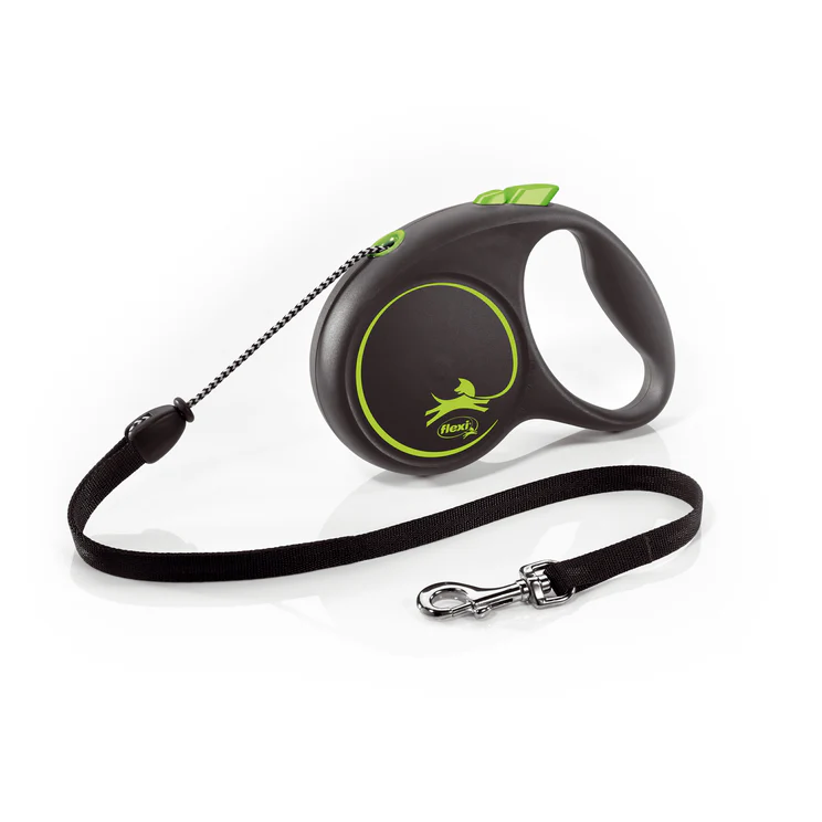 Flexi Black Design Virvė XS - 3m iki 8kg