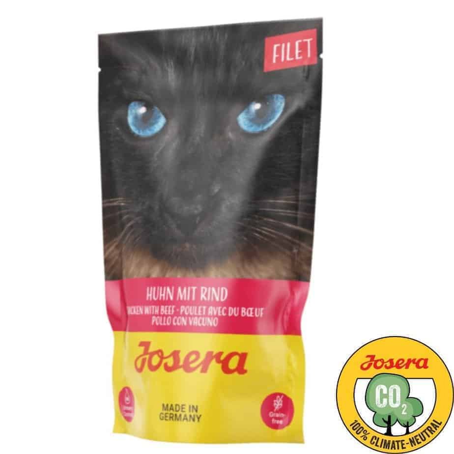 Konservai katėms Josera - Vištiena su jautiena - 16x70g