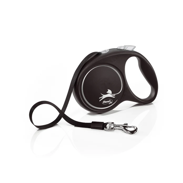 Flexi Pavadėlis Black Design linija (Juosta)