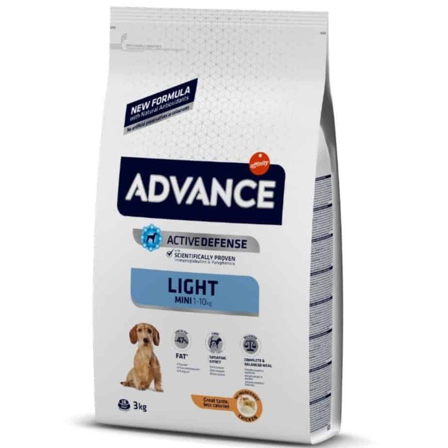 ADVANCE "Light Mini" maistas šunims linkusiems į nutukimą