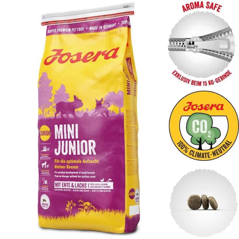 Sausas maistas šunims Josera - Mini Junior 10 Kg